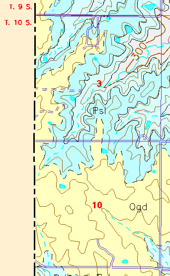 small geologc map