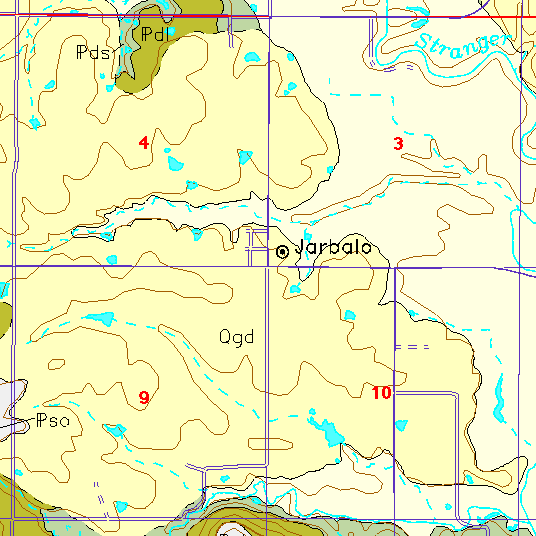 small geologc map