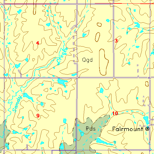 small geologc map