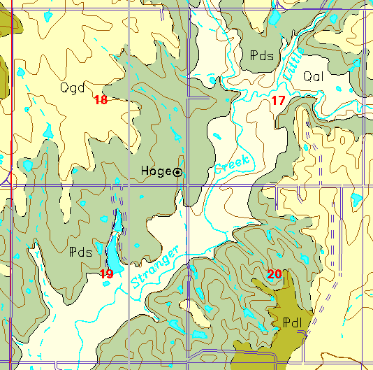 small geologc map