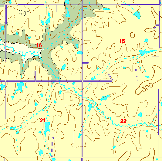 small geologc map