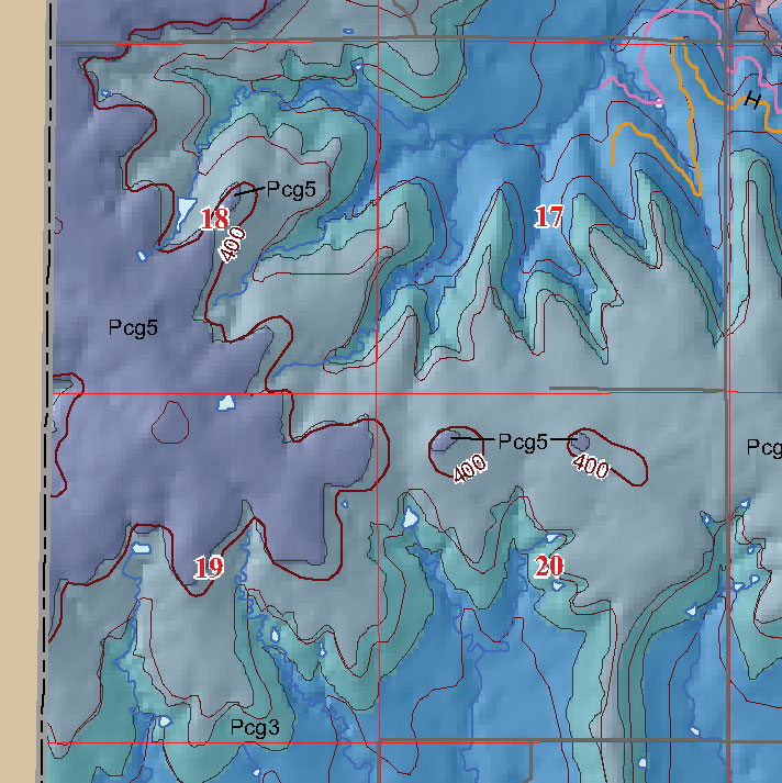 small geologic map