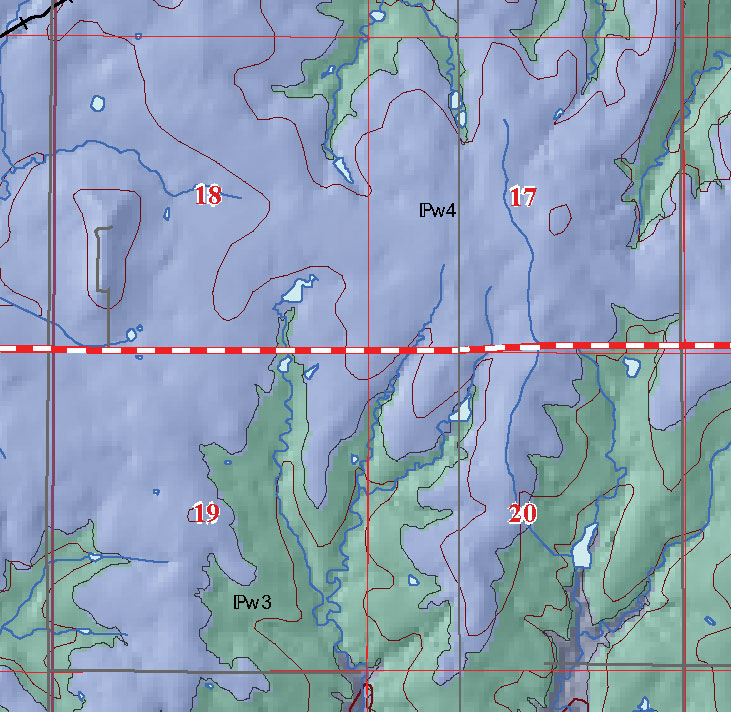 small geologic map