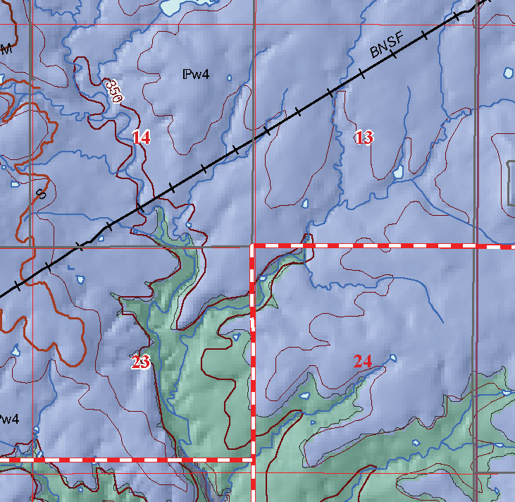 small geologic map