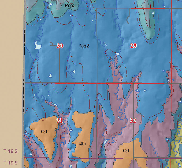 small geologic map