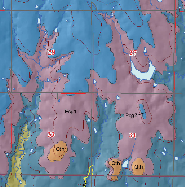 small geologic map