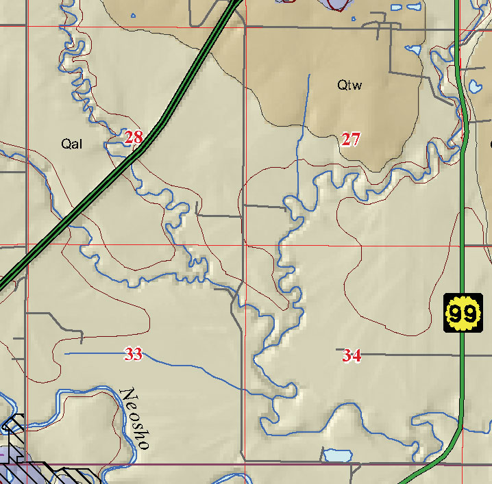 small geologic map