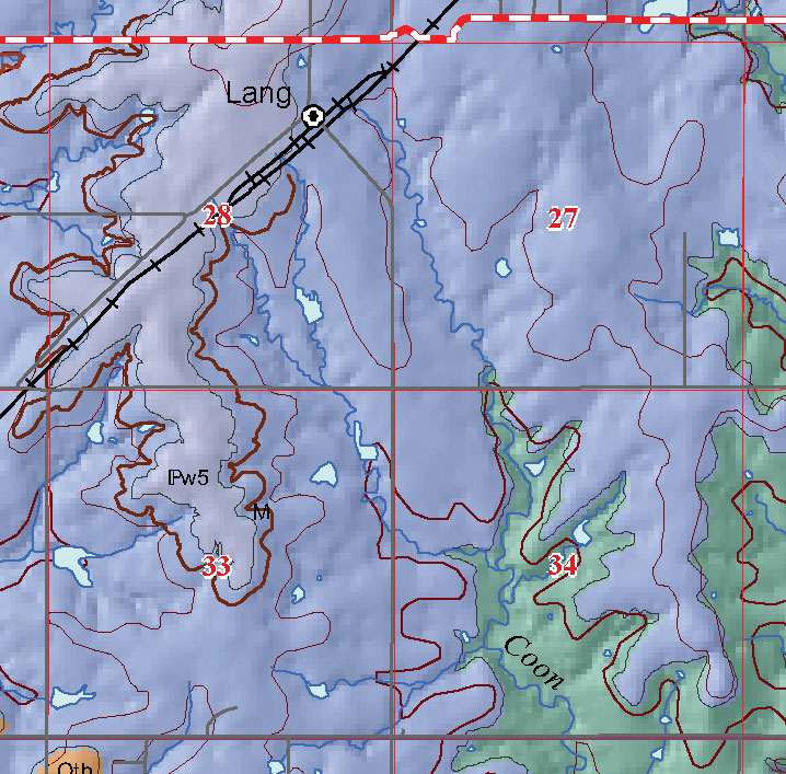 small geologic map