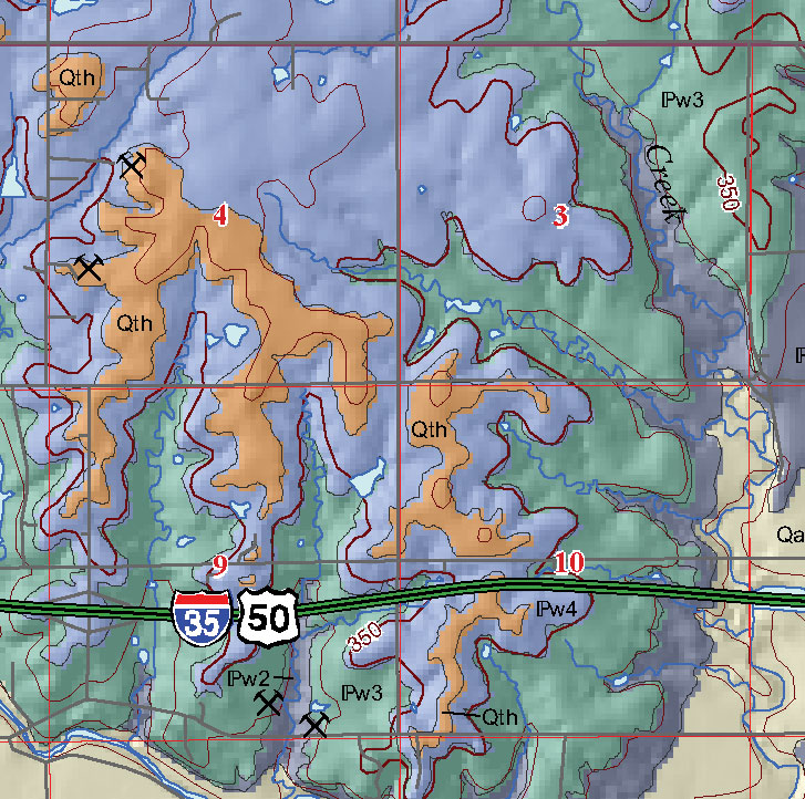 small geologic map