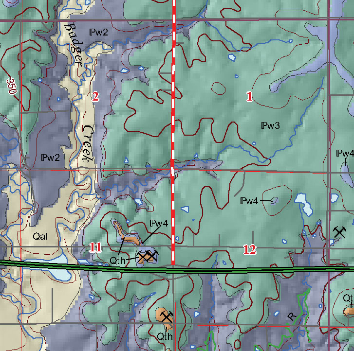 small geologic map