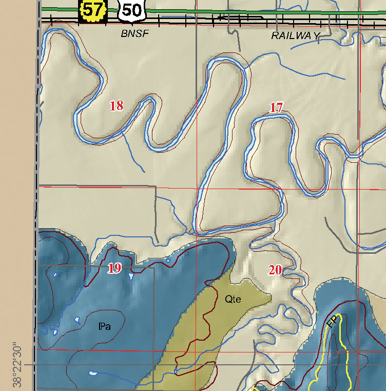 small geologic map