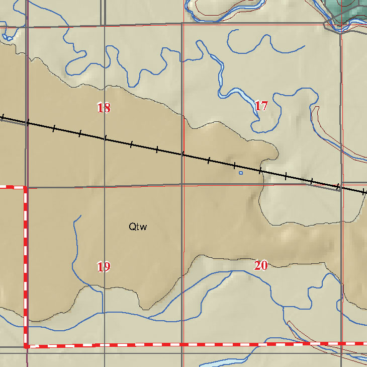 small geologic map