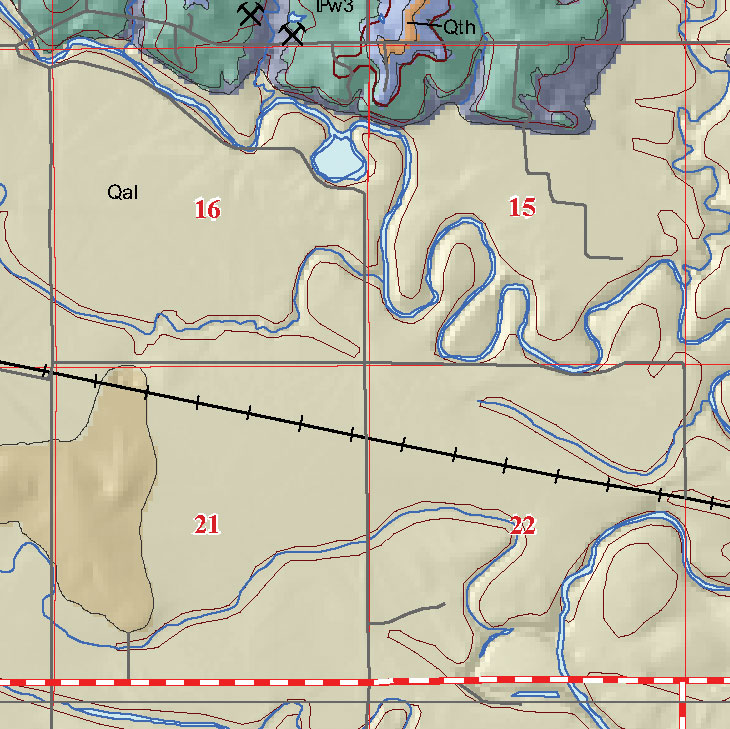 small geologic map