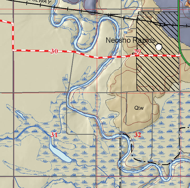 small geologic map