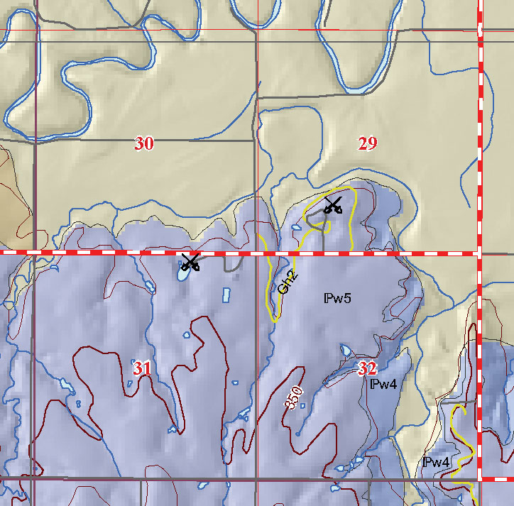 small geologic map