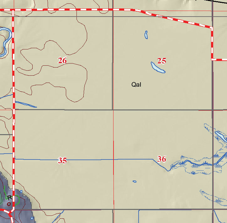 small geologic map