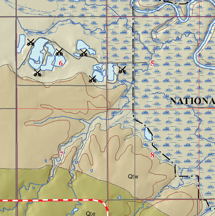 small geologic map