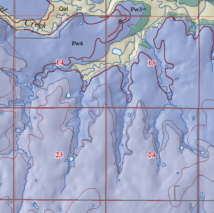 small geologic map