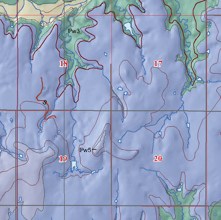 small geologic map