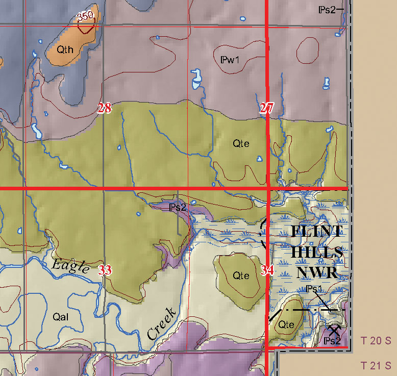 small geologic map