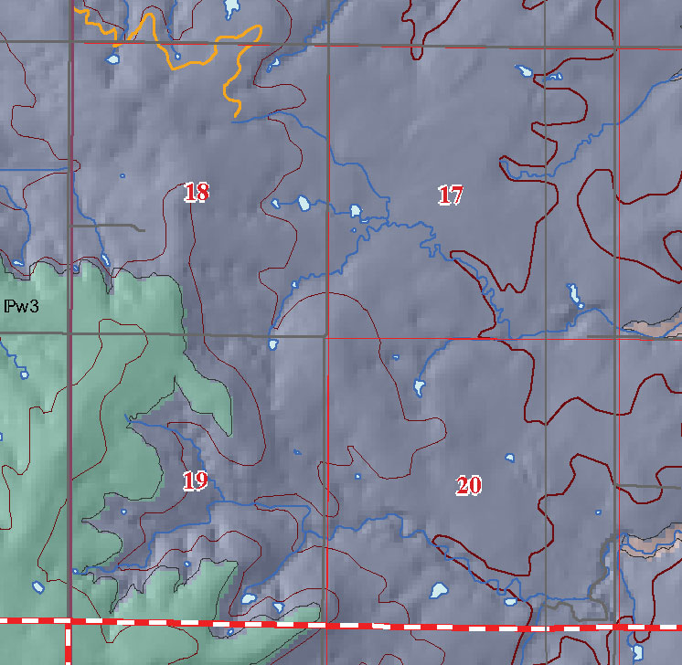 small geologic map