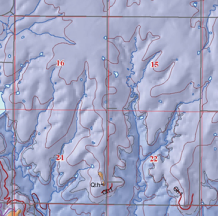 small geologic map