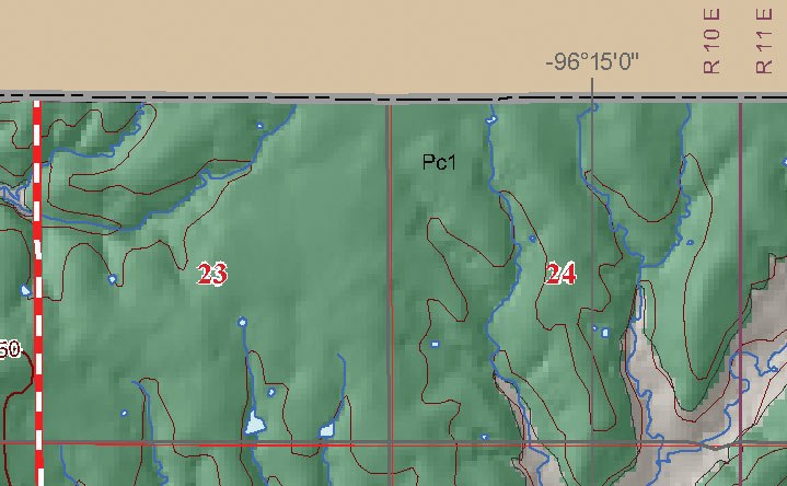 small geologic map