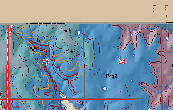 small geologic map