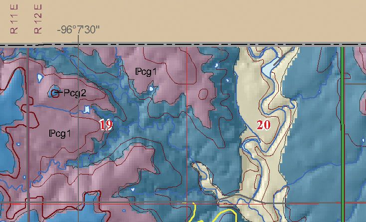 small geologic map