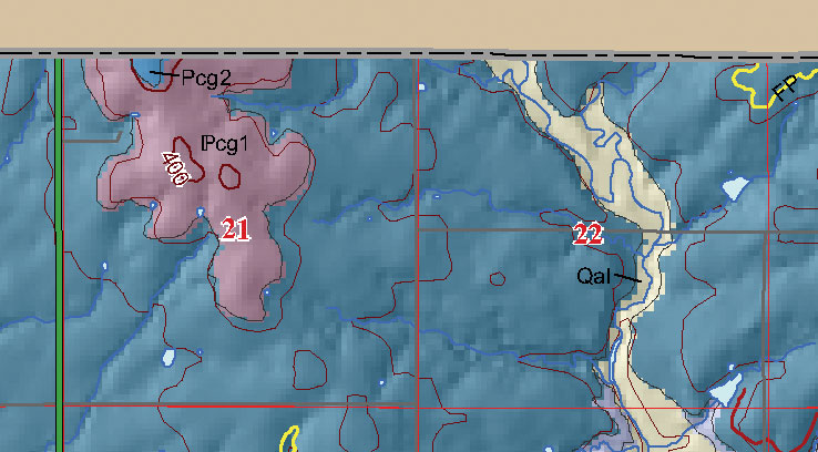 small geologic map