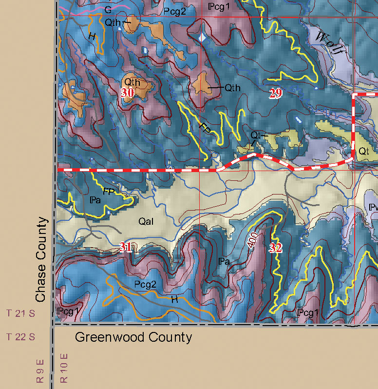 small geologic map