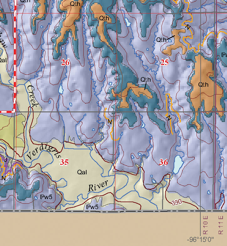 small geologic map