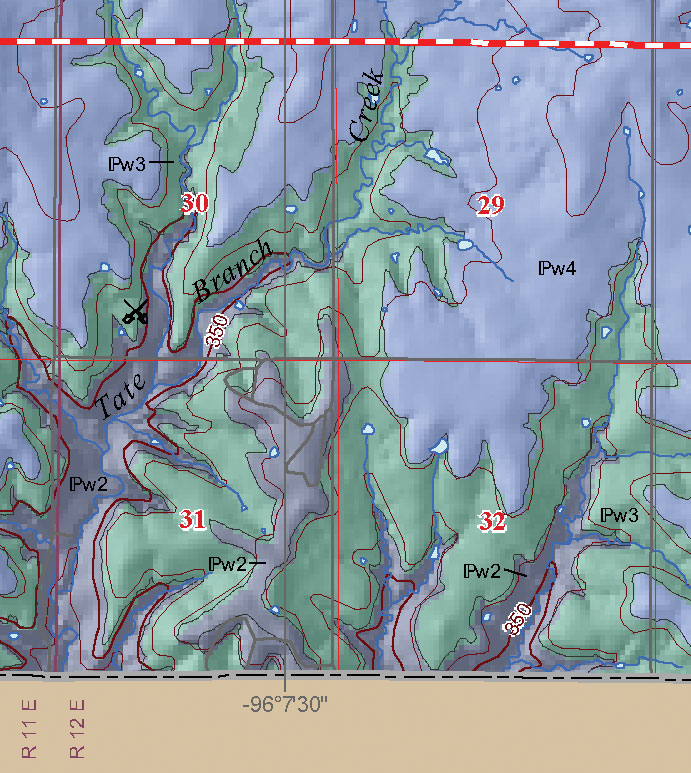 small geologic map