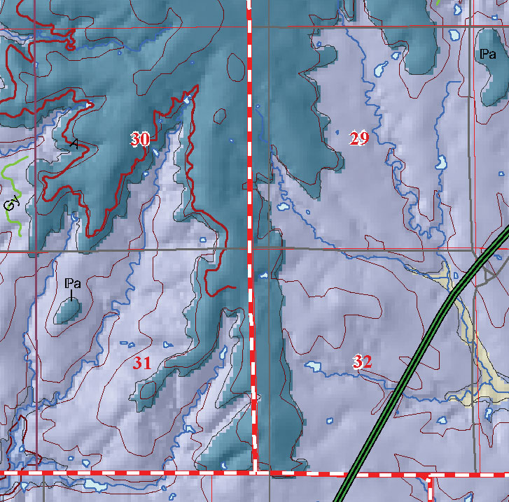 small geologic map