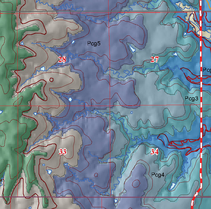 small geologic map