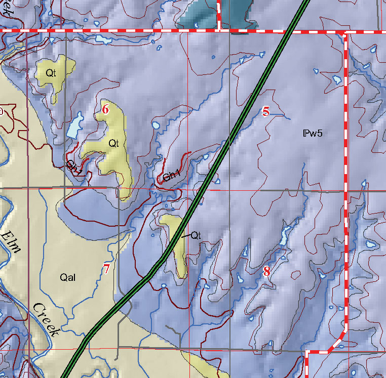 small geologic map