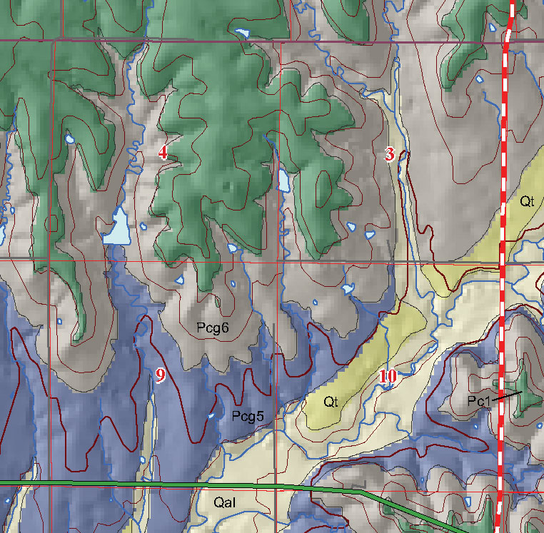 small geologic map