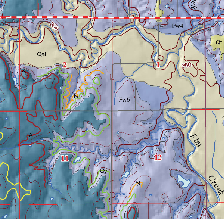 small geologic map