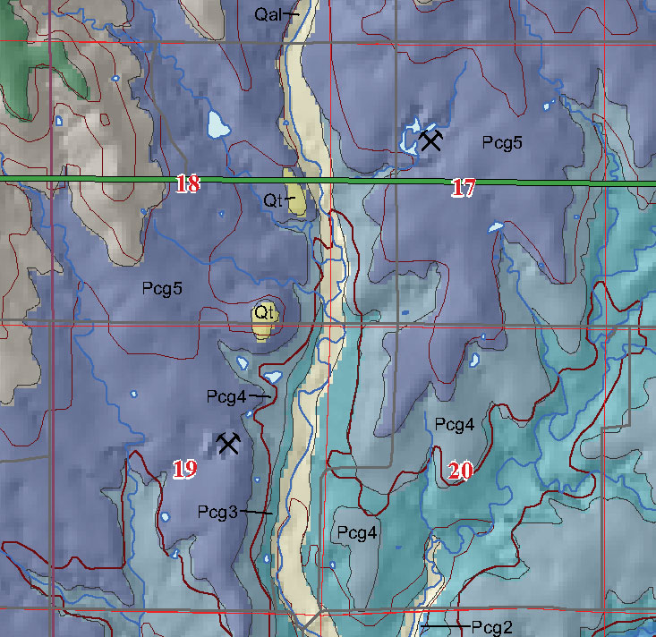 small geologic map