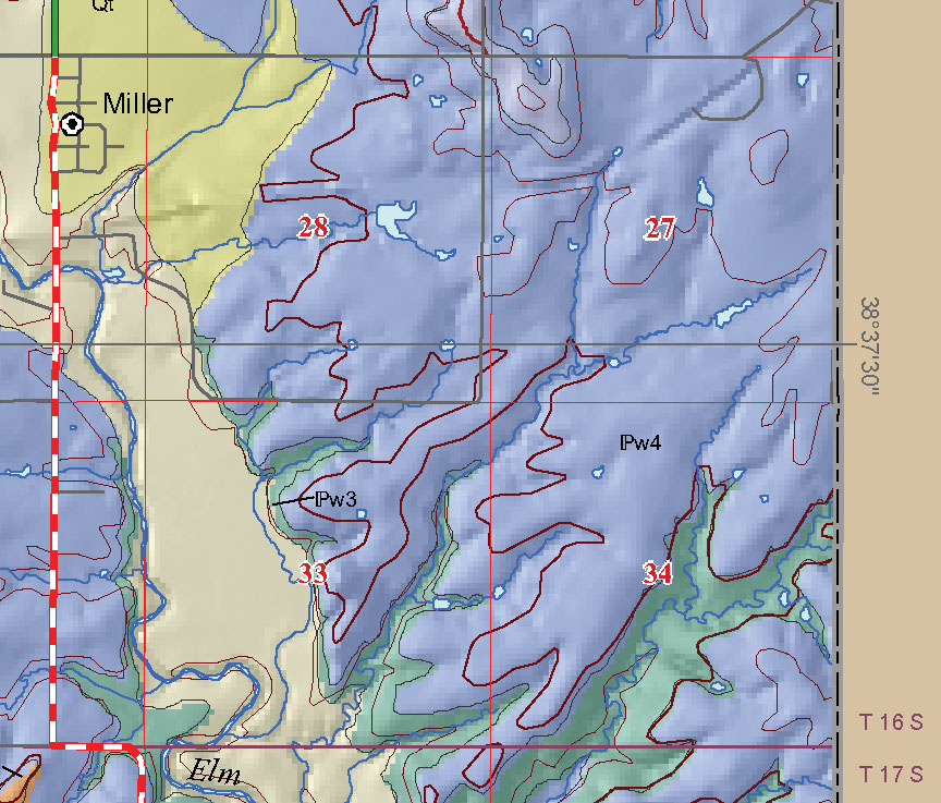 small geologic map