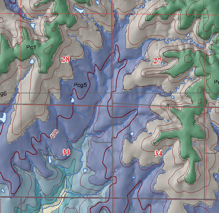 small geologic map