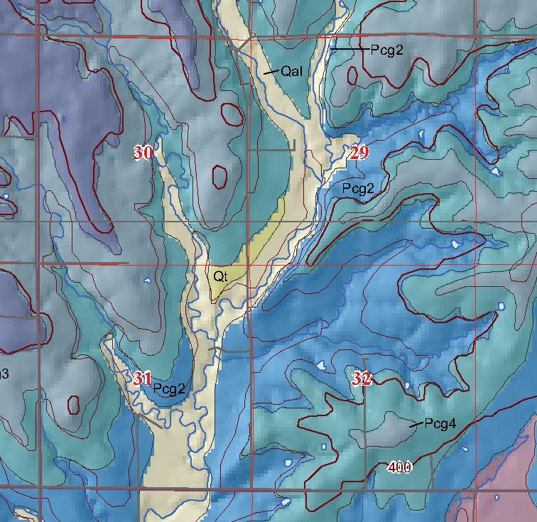 small geologic map