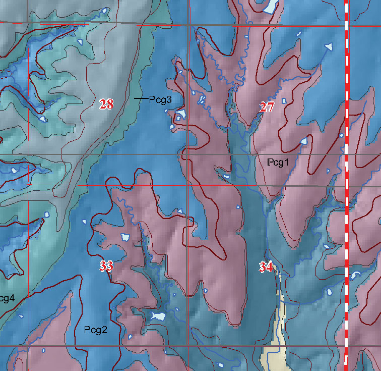 small geologic map