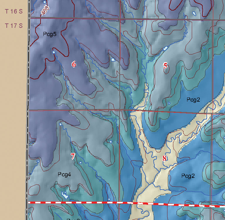 small geologic map