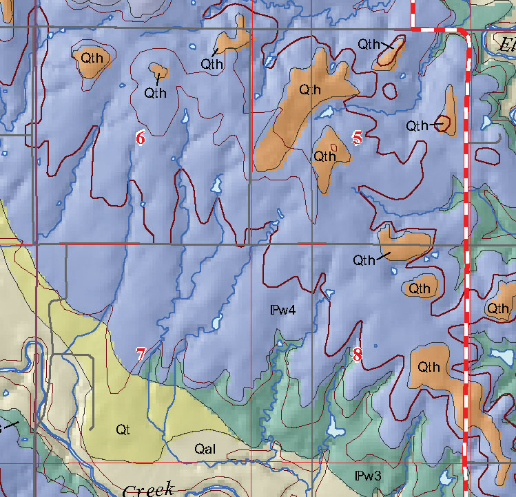 small geologic map