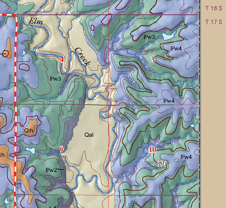 small geologic map