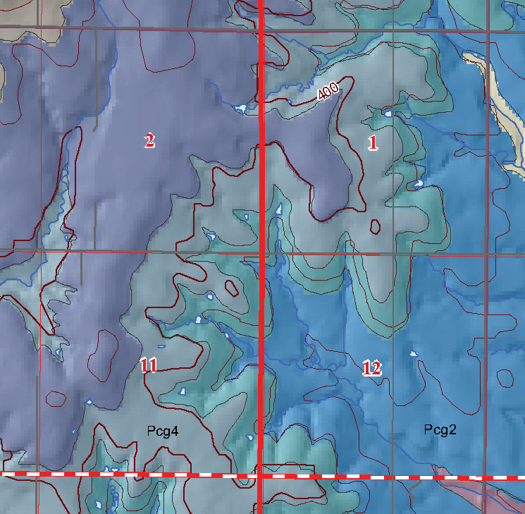 small geologic map