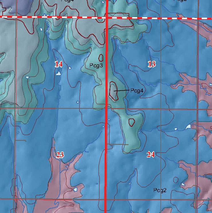 small geologic map