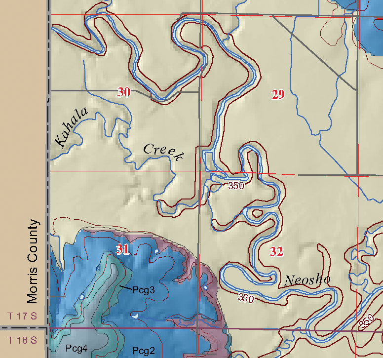 small geologic map