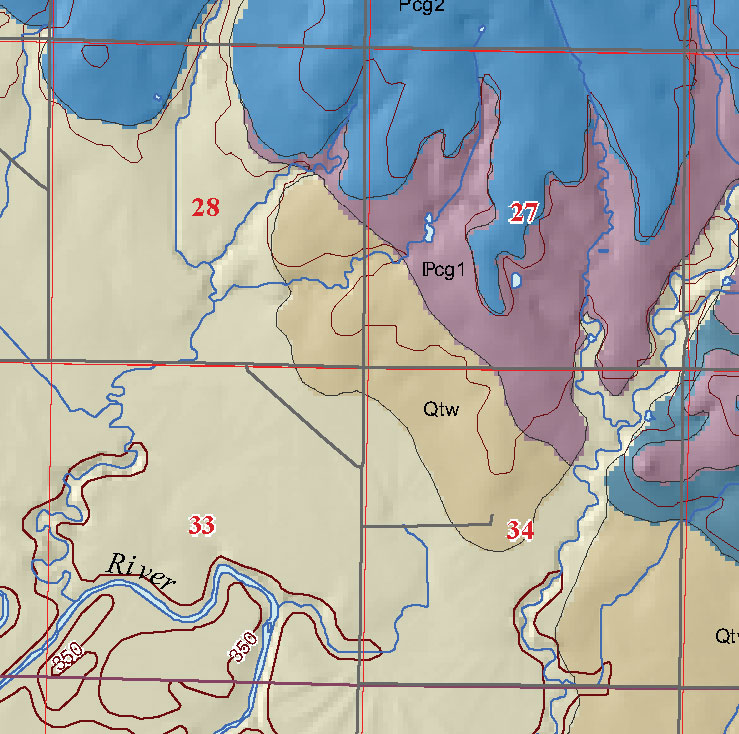 small geologic map